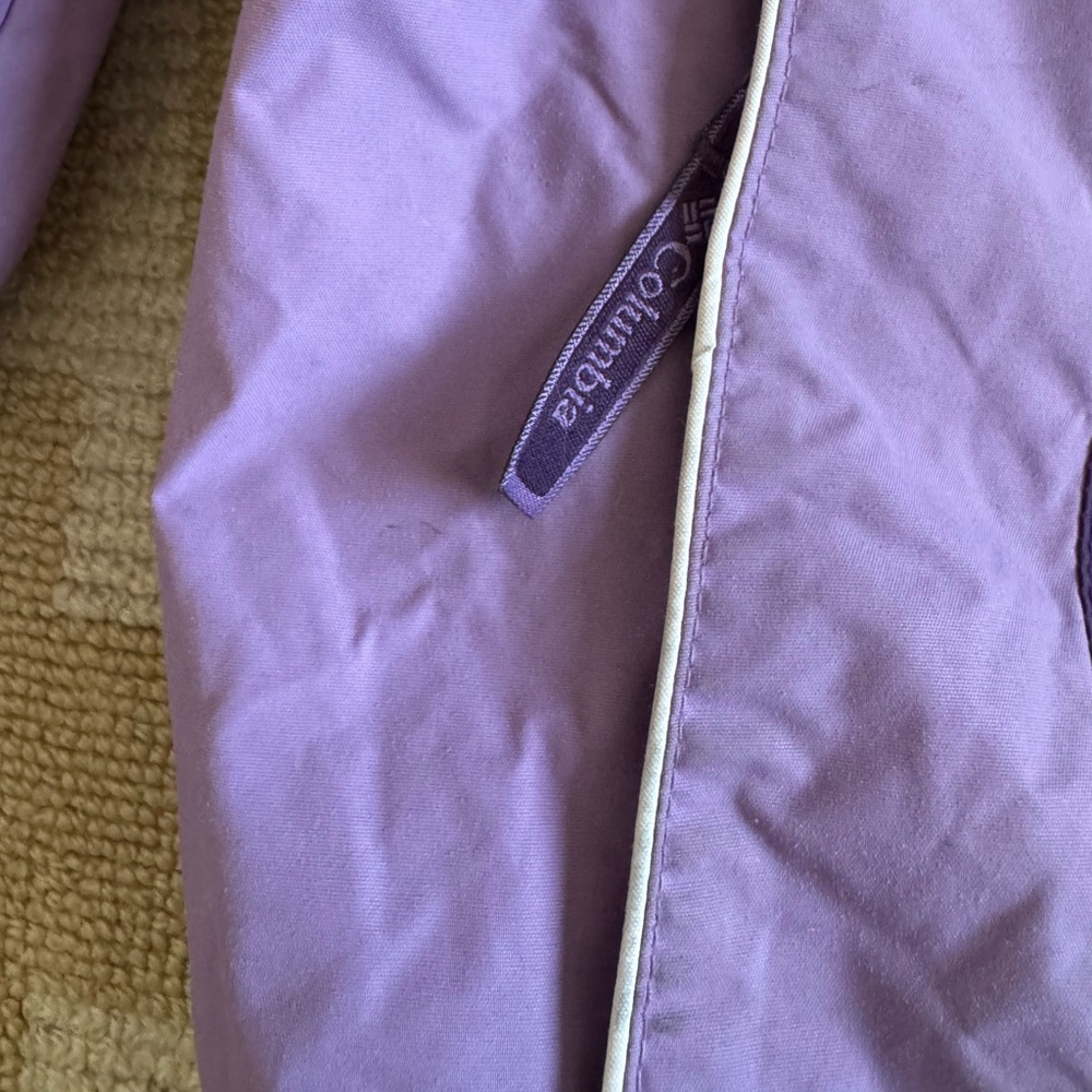 New Columbia Interchange Waterproof Ski Jacket Outdoor Insulated Snow Purple XL - Picture 9 of 12